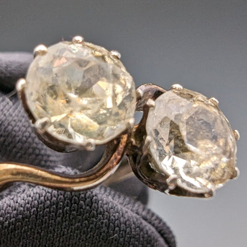 British Vintage Jewelry K9 Gold Toi Emore Ring (No. 13) Ring
